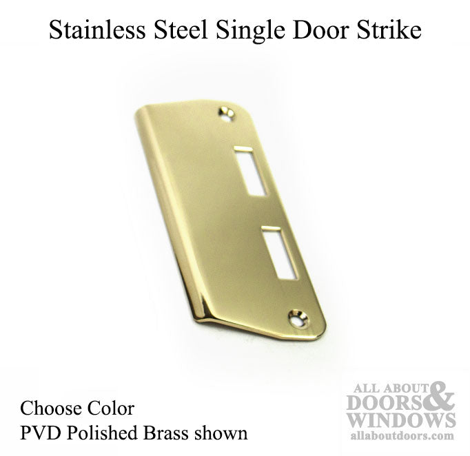 Marvin Strike Plate for Outswing Doors – Door Jamb Application