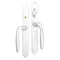 Hoppe M151 Sliding Door Handleset – Keyed, White