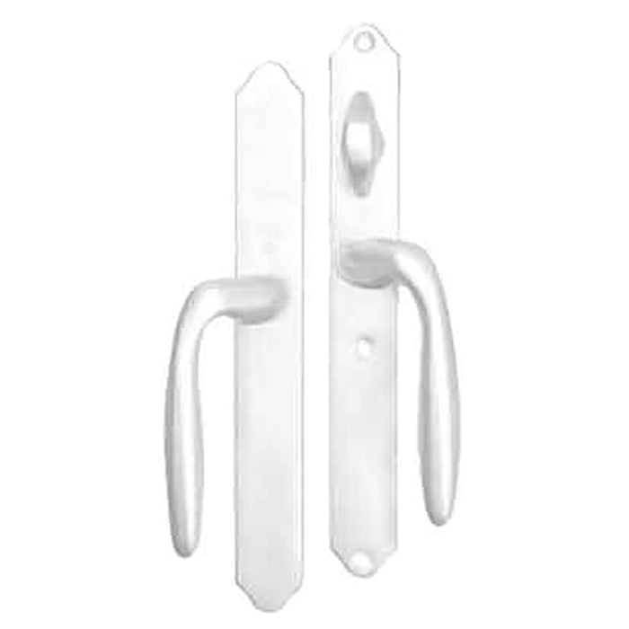 Hoppe M151 Sliding Door Handleset – Non-Keyed, White