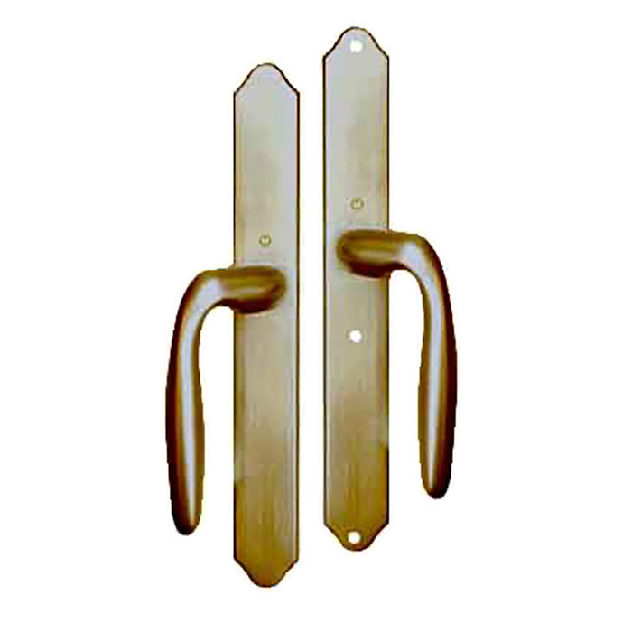 Hoppe M151 Sliding Door Fixed Dummy Handleset – Antique Brass