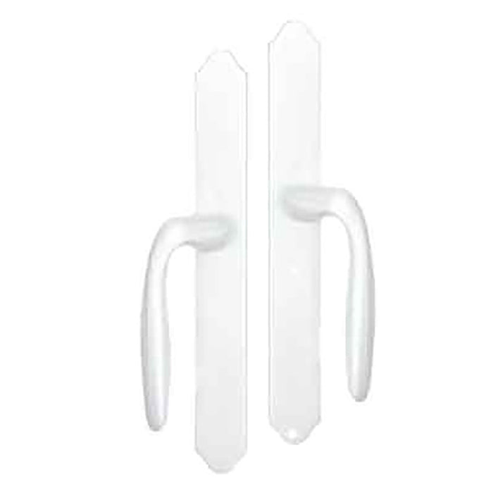 Hoppe M151 Sliding Door Fixed Dummy Handleset – White