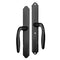Hoppe M151 Sliding Door Fixed Dummy Handleset – Matte Black