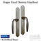 Hoppe M151 Sliding Door Fixed Dummy Handleset – Oil Rubbed Brass