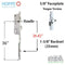 Hoppe HLS9000 Manual Multipoint Gear – 35mm Backset, 92mm PZ, 36" Handle Height