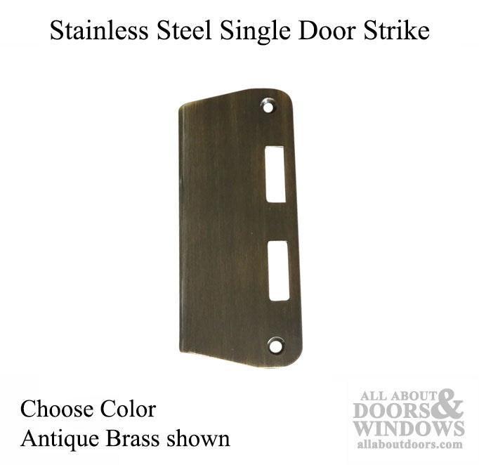 Marvin Strike Plate for Outswing Doors – Door Jamb Application
