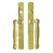 Hoppe Sliding Door Handleset – Active/Keyed, Resista Brass