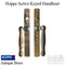 Hoppe Sliding Door Handleset Trim – Active/Keyed, Antique Brass