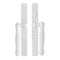 Hoppe Sliding Door Handleset – Active, Non-Keyed, White