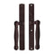 Hoppe HLS 9000 Sliding Door Handle Set – Active Non-Keyed, Rustic Umber