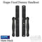Hoppe Sliding Door Dummy Handleset – Matte Black