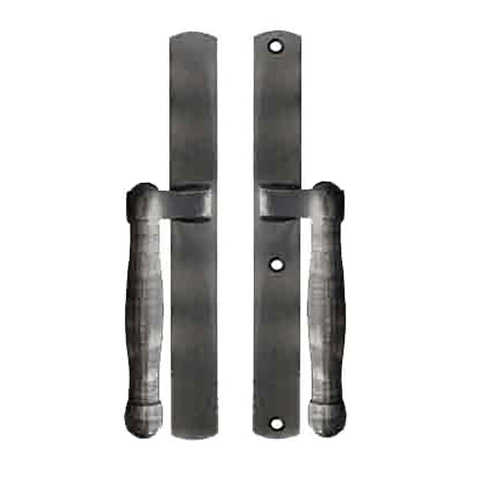 Hoppe Sliding Door Dummy Handleset – 2-Point Lock, Antique Nickel