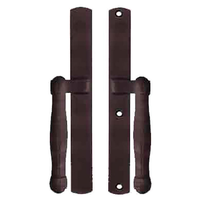 Hoppe HLS 9000 Sliding Door Dummy Handle Set – Rustic Umber