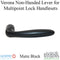 Hoppe Verona M151 Lever Handle – Matte Black