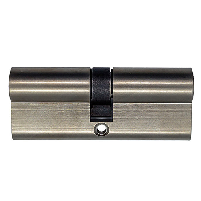 Euro Profile Double Cylinder – 81mm, Satin Nickel