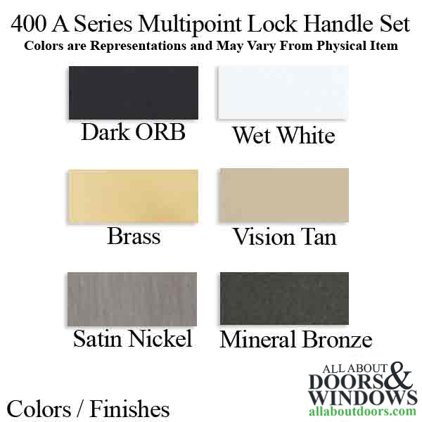 Amesbury 400A Active Handle Set – Right Hand, 92mm PZ