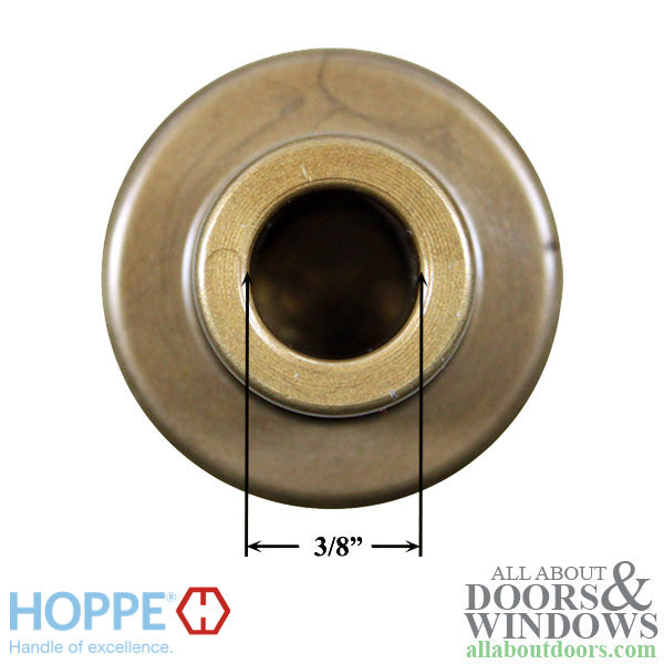 Hoppe H-Knob for Non-Logo Profile Cylinders – Resista Brass