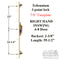 Trilennium 3070 Multipoint Lock – 60mm Backset, Right Hand Inswing