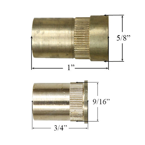 Hoppe Socket Strike – 3/4" Throw, 20mm Shootbolts