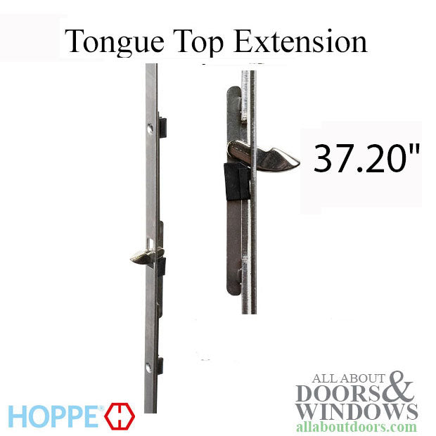 Hoppe Manual Top Extension – 16mm Faceplate, 37.20" Tongue, 61.81" Length